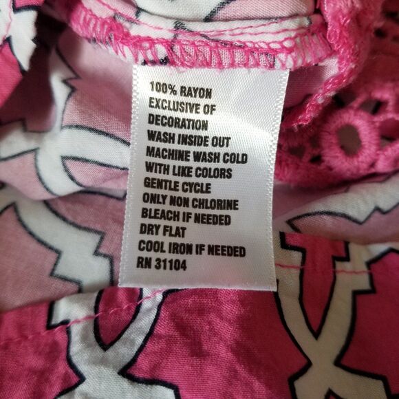 Crown & Ivy Top Womens Size Small Petite Bell Sleeve Whimsical - Picture 9 of 9